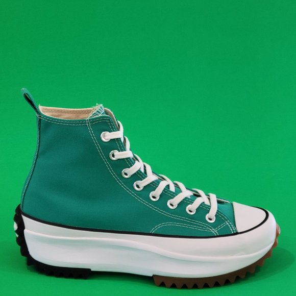 Converse Run Star Hike High 'Court Green Gum' Platform Sneakers 170441C NWT - Picture 2 of 6